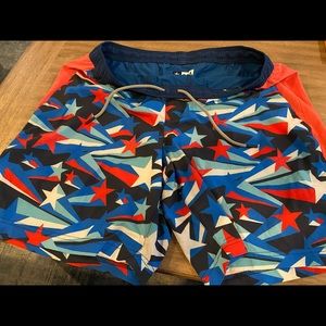 Chubbies mens xxl sport short with spandex short lining